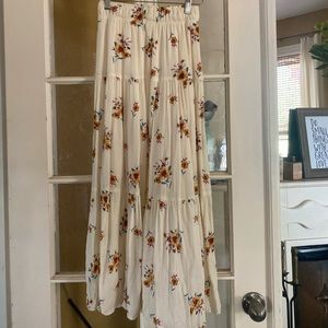 Altar’d State Floral Maxi Skirt